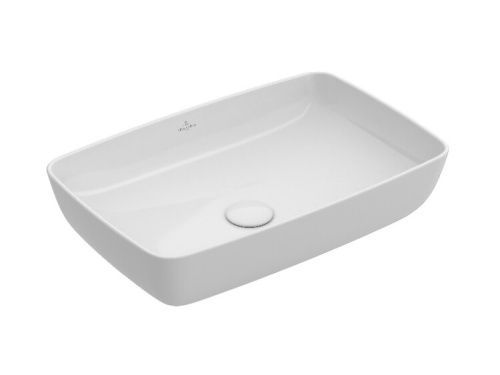Раковина из сантехнического фарфора Villeroy Boch Artis 417258R1 60х40 накладная цвет белый без отверстий под смеситель