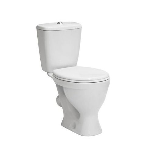 Унитаз-компакт напольный с бачком Sanita Эталон WC.CC/Etalon/1-P/WHT.G/S1 белый без сиденья каскадный смыв