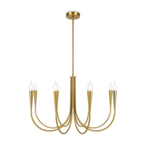 Люстра на штанге Freya Branches Modern FR5253PL-08BS