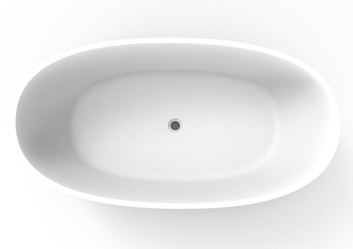 Ванна из искусственного камня Timo LEMPI LEMPI1700 170х78 отдельностоящая овальная
