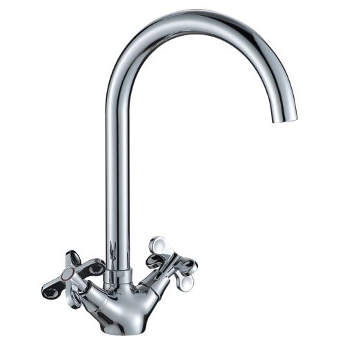 Смеситель для кухни Rossinka RS42 RS42-72 на мойку хром