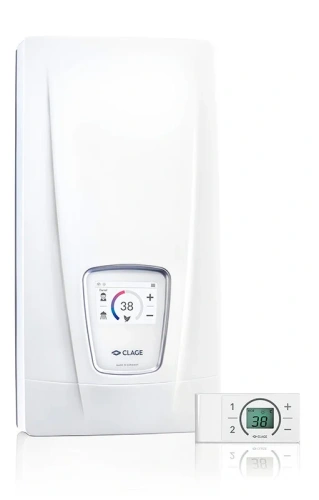 Водонагреватель электрический проточный 18 кВт Clage 3200-36600