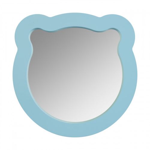 Зеркало в ванную Aquaton Каспер 1A283502CR0E0 50х50 цвет голубой