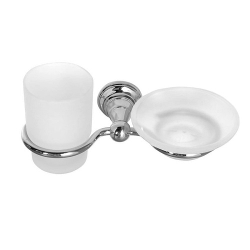 Комплект мыльница и стаканчик Sapho DIAMOND 1317-04