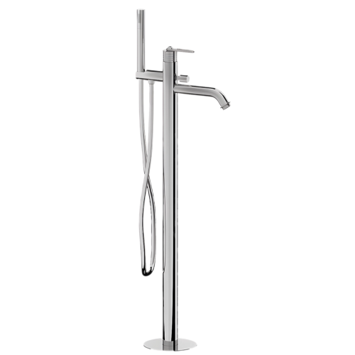 Смеситель для ванны Daniel Brooklyn BY678CR напольный хром