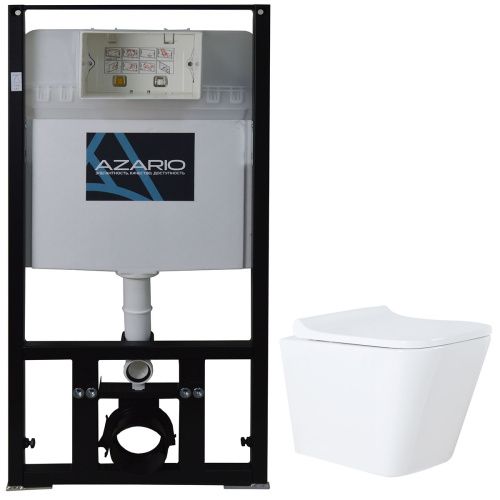 Комплект унитаз с инсталляцией  Azario  AZ-8010-1000+AZ-0052