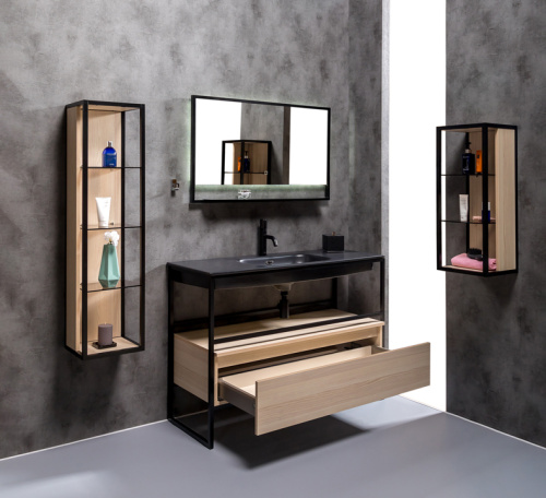 Тумба Armadi Art Loft 894-120-L 118х48х29 подвесная цвет коричневый