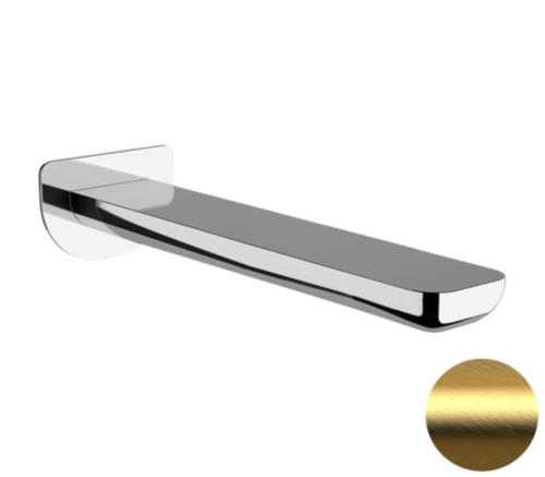 Излив Remer Infinity 91ILBG настенный золото брашированное