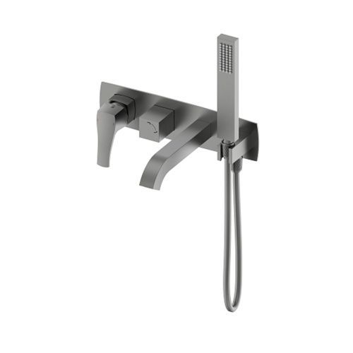 Смеситель для ванны и душа Wonzon & Woghand FLEX WW-88889072-BGM встраиваемый в стену графит