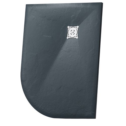 Душевой поддон RGW Stone Tray 16154128-02L 80х120 искусственный камень серый без ножек