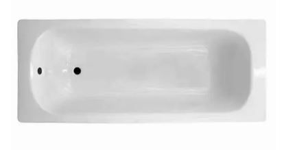 Ванна стальная Loranto 85366 170х70 пристенная прямоугольная с ножками