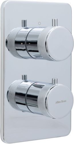 Смеситель для ванны с душем Allen Brau Priority 5.31213-00 встраиваемый в стену хром с термостатом