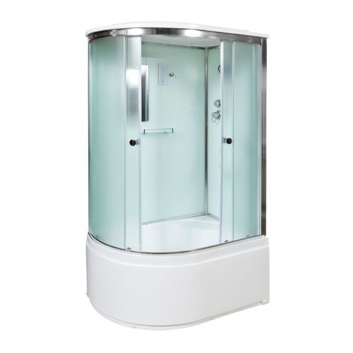 Душевая кабина AvaCan D512SREL 120х90 четверть круга с крышей ориентация универсальная