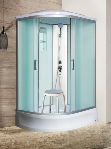 Душевая кабина River DESNA 100/80/24 MT R (10000002557) 100х80 асимметричная с крышей ориентация правая