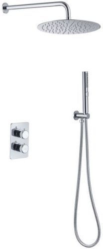 Душевая система Allen Brau Priority 5.31013-00 встраиваемая в стену цвет хром с термостатом