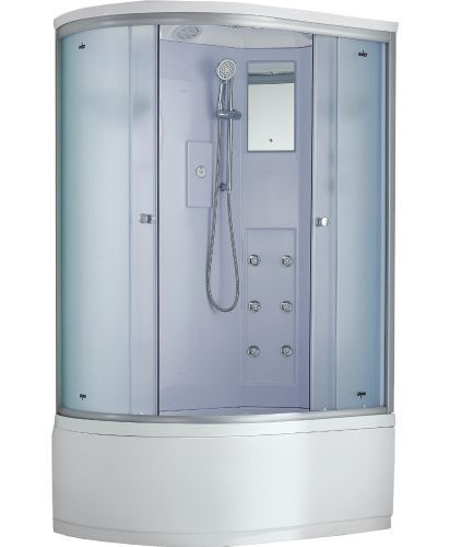 Душевая кабина Timo Standart T-5520R Г/М 120х85 асимметричная с крышей ориентация правая