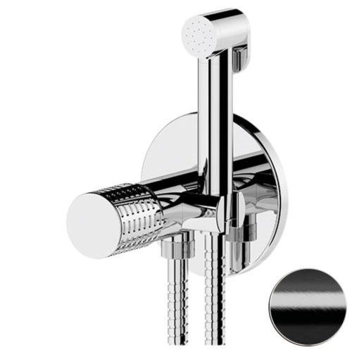 Гигиенический душ со смесителем Remer CEC65WCFP графит