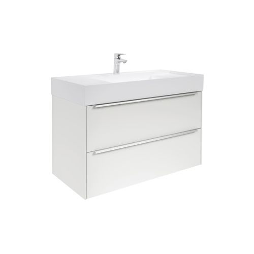 Тумба с раковиной Roca 7.8510.7.780.6 100х50х68 подвесная цвет белый