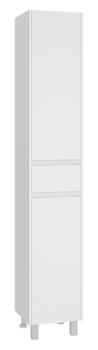 Шкаф-пенал Misty Алиса Э-Али0501-01П 35х34х190 напольный цвет белый