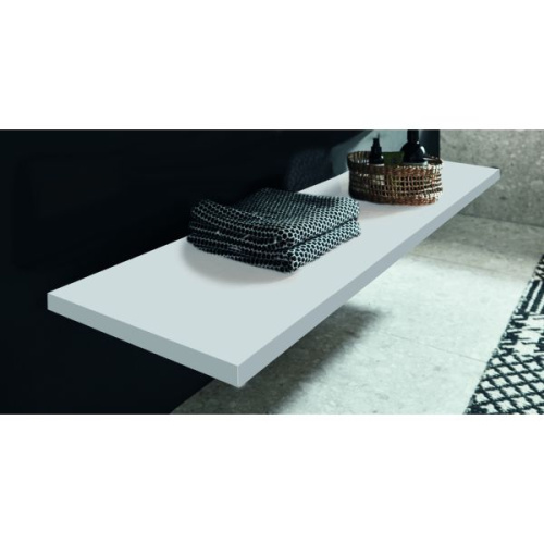 Столешница Puris Rounds AUW409228(793/111) 92х50 подвесная цвет белый матовый