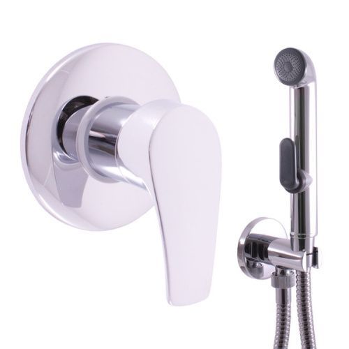 Гигиенический душ со смесителем RavSlezak KONGO K042 хром