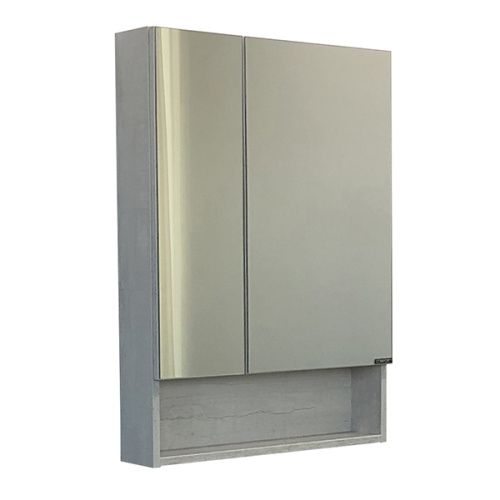 Зеркало-шкаф Comforty Никосия 00004138878CF 60х14х80 подвесной цвет дуб белый