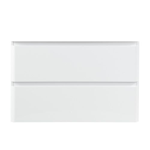 Тумба под раковину BelBagno Albano ALBANO-800-2C-SO-BL 80х45х50 подвесная цвет белый