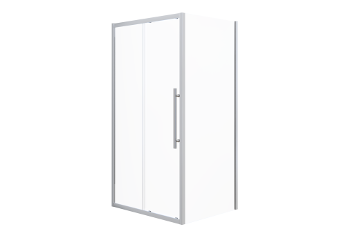 Душевой уголок Esbano FLEX ESOGF119PSC 110х90 стекло прозрачное профиль хром без поддона