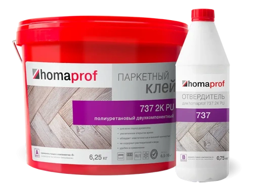 Клей Homakoll Homaprof 737 2K PU HP737 6,25 кг