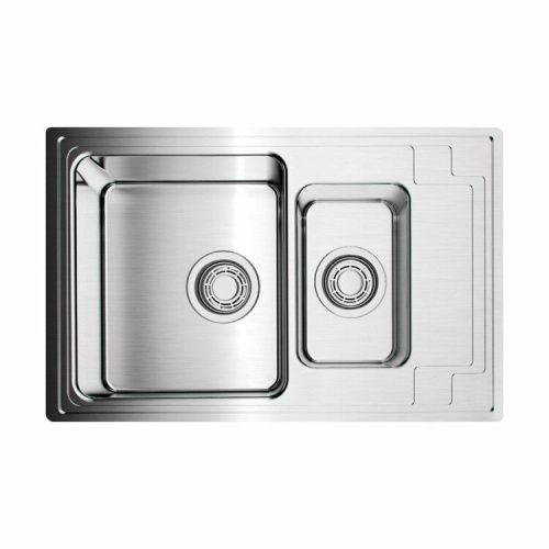 Кухонная мойка Omoikiri Mizu 4973731 78х48 цвет нержавеющая сталь