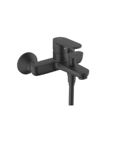 Смеситель Hansgrohe Vernis Blend 71440670 настенный черный матовый