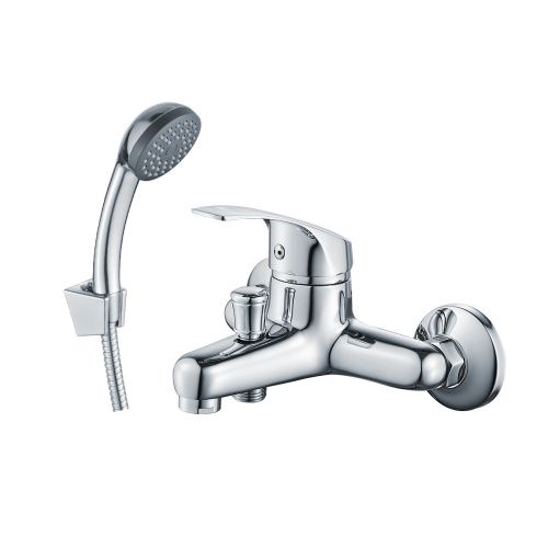 Смеситель для ванны и душа DECOROOM DR71 DR71035 настенный хром