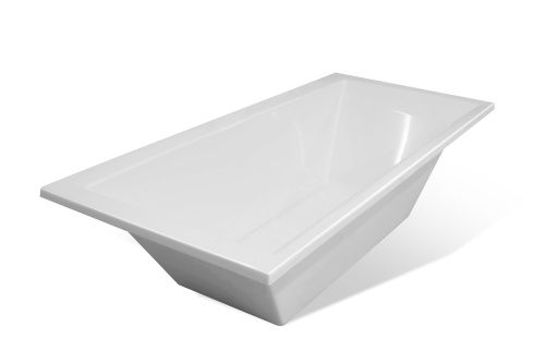 Ванна из литьевго мрамора Эстет Стелла ФР-00014624 180х80 пристенная прямоугольная