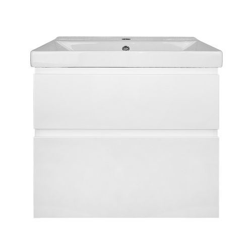 Тумба с раковиной Azario Мила CS00091362 60х48х67 подвесная цвет белый матовый