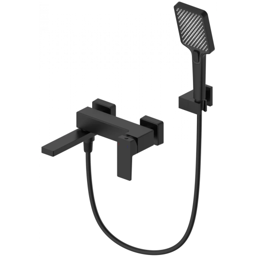 Смеситель для ванны Wonzon & Woghand Cube 2.0 WW-88037068-MB настенный черный