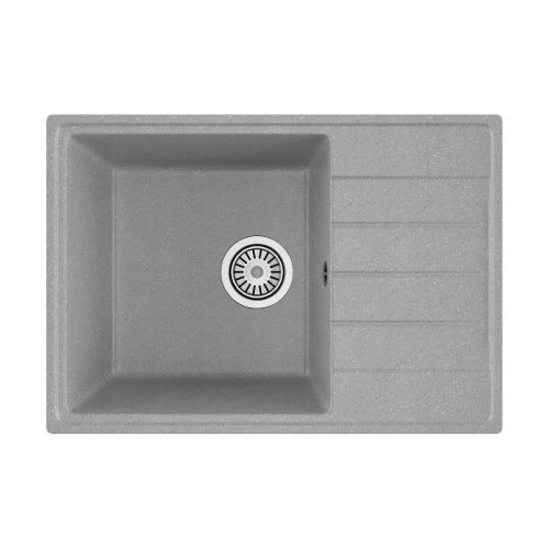 Кухонная мойка Maretti Kitchen 600 KT600-GR 60х42 цвет серый поверхность матовая