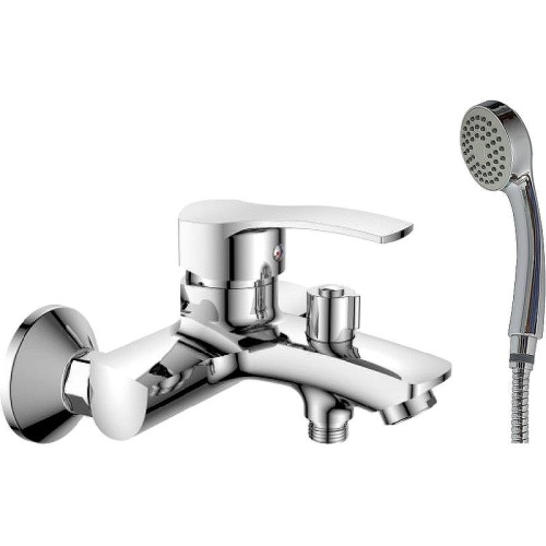 Cмеситель для ванны и душа Haiba HB6070 настенный хром