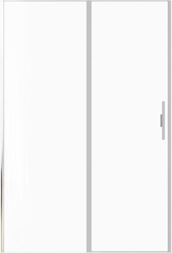 Душевая дверь Allen Brau Priority 3.31035.BA 140х200 стекло прозрачное профиль серебро брашированное