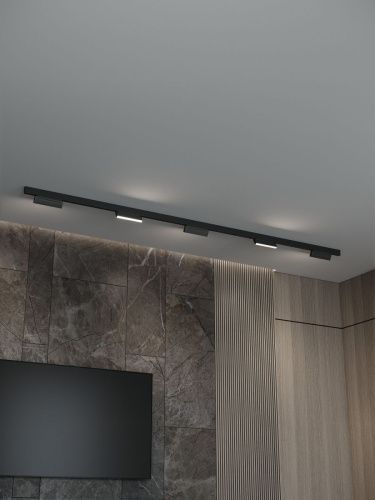 Трековая система со светильниками №4 трехфазная накладная Hesby Lighting ElDeko (ЕлДеко) HSBL_kompl_E004_NI3B4K