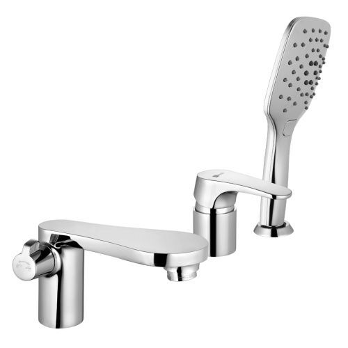 Смеситель для ванны LeMark Shift LM4347C на борт ванны хром