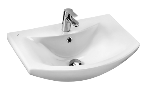 Раковина мебельная керамическая Santek Балтика 60 1.WH11.0.246 61х45 накладная цвет белый 1 отверстие под смеситель