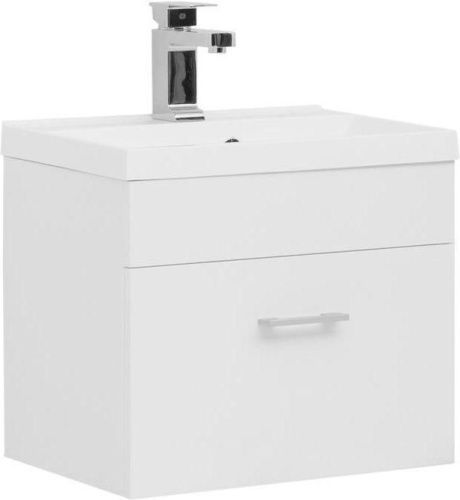 Тумба с раковиной Aquanet Нота 00287705 50х35х44 подвесная цвет белый