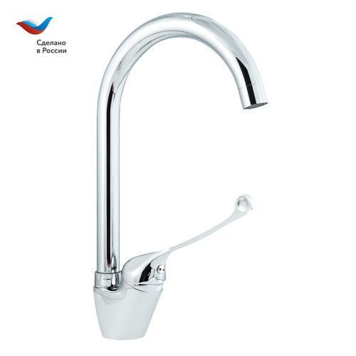Смеситель для кухни Славен Хирург СЛ-ОД-Х22 на мойку хром