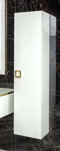 Шкаф-пенал Armadi Art Lucido 772-W 35х40х150 подвесной цвет белый