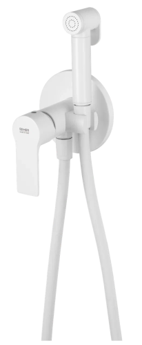 Гигиенический душ со смесителем Remer EY65WBO белый матовый