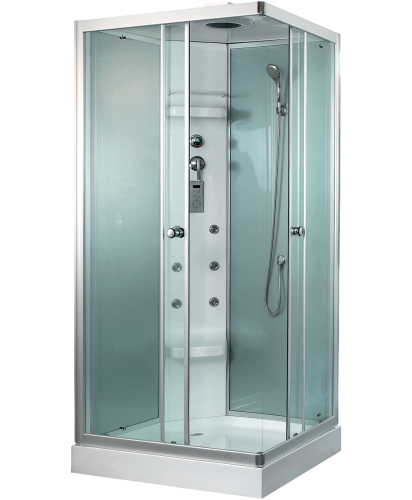 Душевая кабина Timo Lux TL-1504L 110х85 прямоугольная с крышей ориентация левая