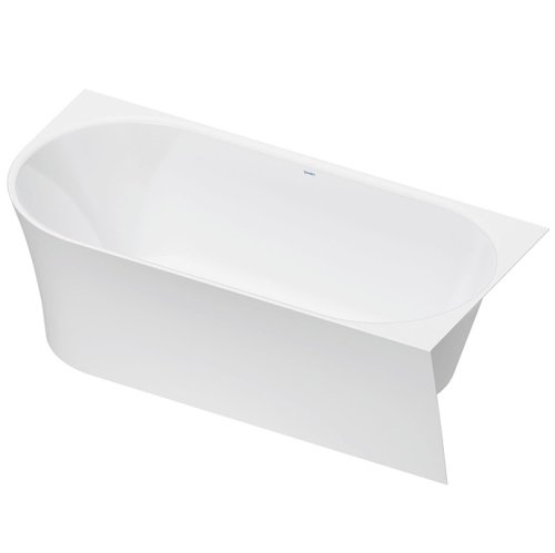 Ванна акриловая Duravit Duravit No.1 700581000000000 170х80 пристенная овальная без ножек