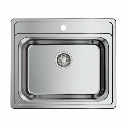 Кухонная мойка Omoikiri Ashi 4993449 56х50 цвет нержавеющая сталь