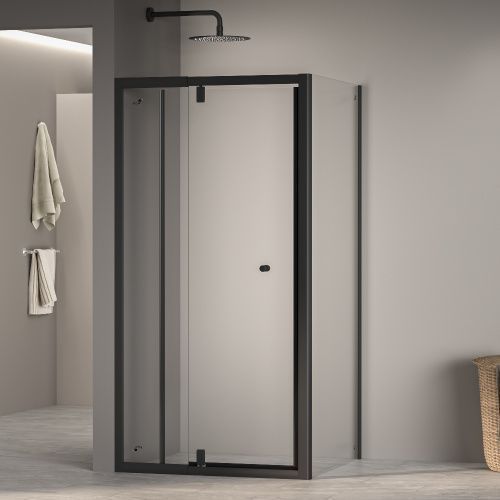 Душевой уголок RGW Passage 41083299-014 90х90 стекло прозрачное профиль черный без поддона
