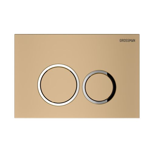 Клавиша смыва механическая Grossman Galaxy 700.K31.01.310.310 цвет золото